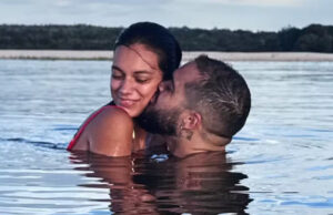 Alane Dias celebra virada do ano ao lado de Francisco Gil e da enteada: ‘Alter do Chão’