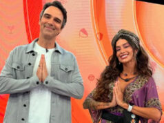 Aline Campos é tietada por fãs após eliminação do BBB 26: ‘Posou sorridente’