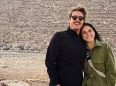 Fábio Porchat e Priscila Castello Branco curtem às pirâmides do Egito: ‘TUNÍSIA!!!’