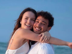 Larissa Manoela exibe boa forma em treino ao lado do marido: ‘Musculo definido’