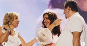 Lauana Prado anuncia gravidez e emociona público em show no Rio: ‘Presença dos pais’