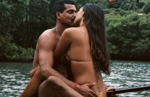 Mell Muzzillo aproveita pausa em Três Graças para viagem com Marcello Melo Jr