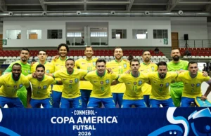 Brasil enfrenta Peru para avançar à final da Copa América de futsal