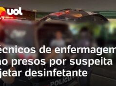 Veja Vídeo – aaTécnicos de enfermagem são presos por suspeita de injetar desinfetante em pacientes
