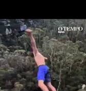 Veja Vídeo – Quebra de recordes vira acidente: jovem sofre fraturas, convulsões e rompimento de tímpano