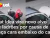Veja Vídeo – Fiat Idea vira novo alvo de ladrões por causa de peça cara embaixo do capô; veja