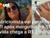 Veja Vídeo – Nutricionista sofre grave lesão na medula após mergulho; dívida com UTI chega a R$ 1 mi