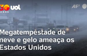 Veja Vídeo – Megatempestade de neve e gelo ameaça os Estados Unidos