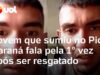 Veja Vídeo – Jovem que desapareceu no Pico Paraná fala pela primeira vez com família após resgate