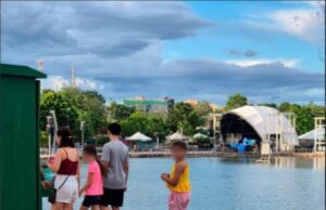 Jacaré Celso tem parque como ‘lar’ e prefeitura alerta população para cuidados