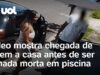 Veja Vídeo mostra chegada de jovem a casa antes de ser achada morta em piscina em Lins; veja