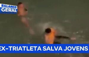 Veja Vídeo – Dono de barraca e ex-triatleta evita tragédia ao resgatar três pessoas no mar; veja